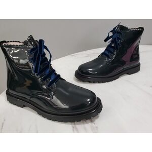 $259 NEW SIZE 37 / 235MM Jacadi Escalade Boots Girls Shoes Bootie Combat US 5